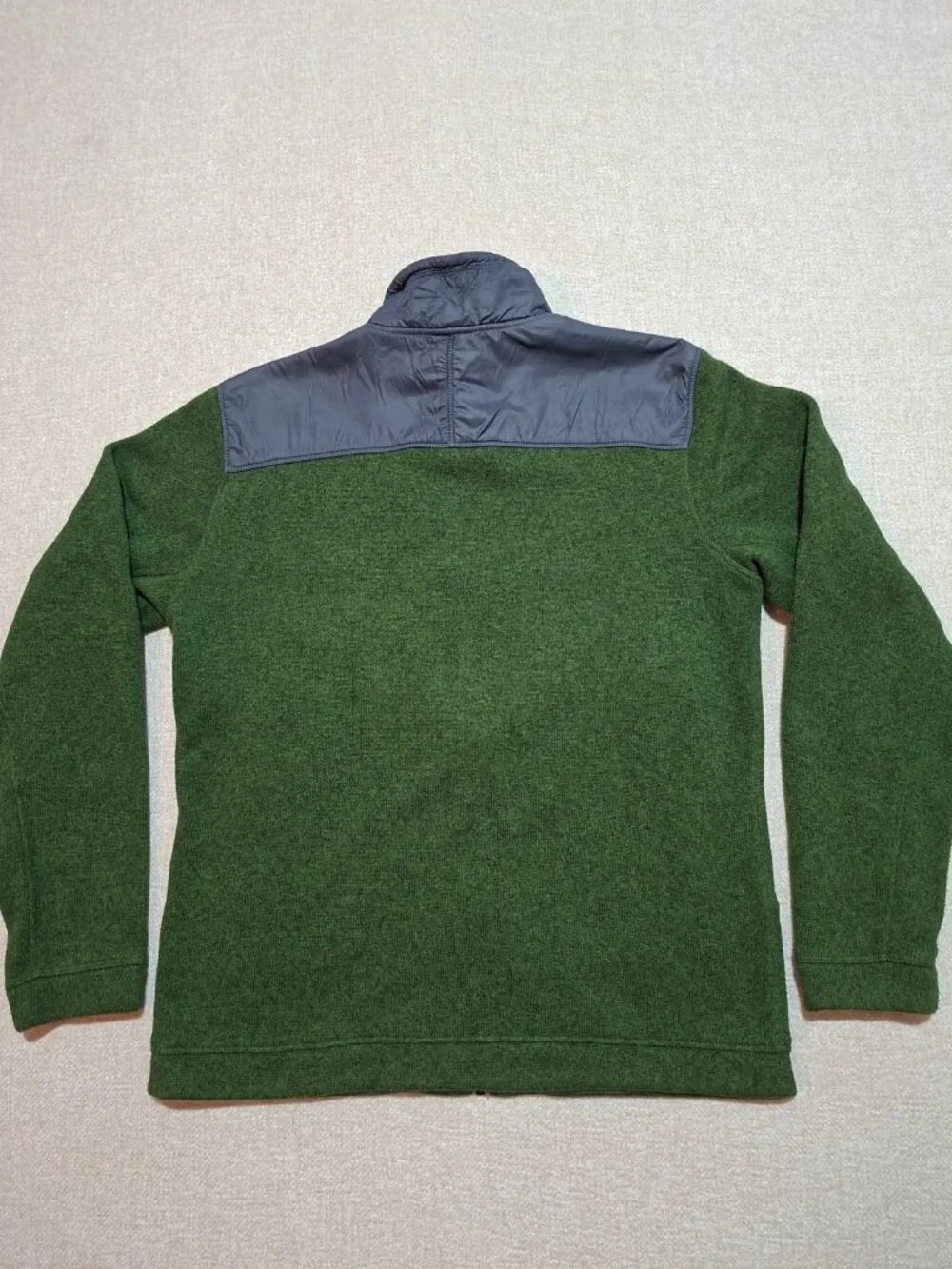 The North Face Green Full Zip Fleece Jacket Men's Medium